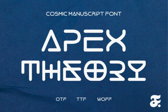 Apex Theory: A Cosmic Display Font for Digital Design