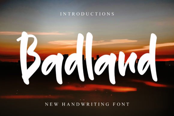 Badland: A Whimsical Display Font That Elevates Digital Branding