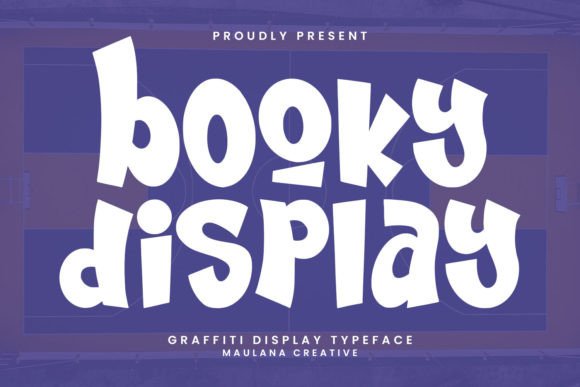 Booky: A Bold, Playful Display Font for Small Business Branding