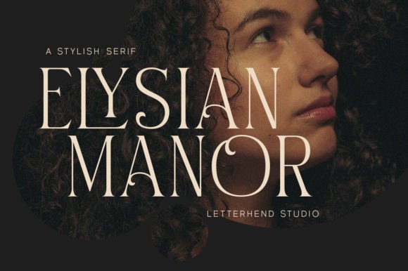 Elysian Manor: A Premium Display Font for Editorial Elegance
