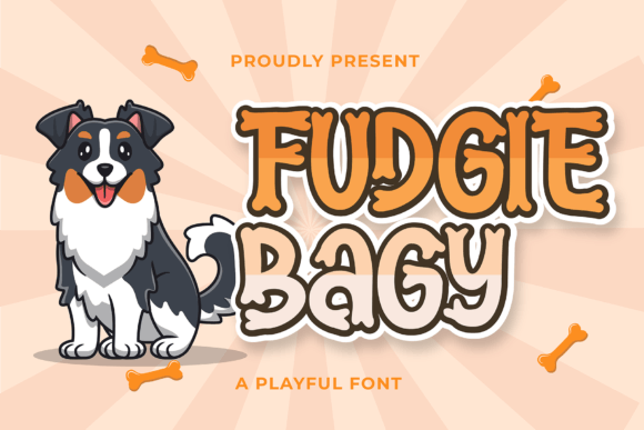 Fudgie Bagy: A Playful Display Font That Feels Human