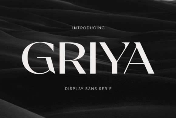 Griya: A Display Font That Anchors Editorial Calm
