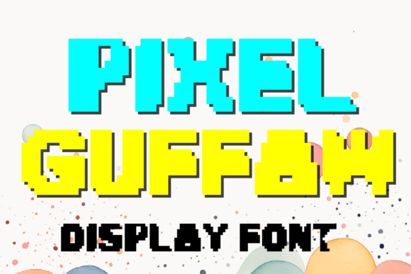 Guffaw: A Playful Display Font That Delivers Digital Charm
