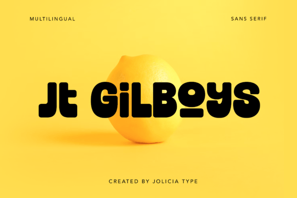 Jt Gilboys: A Playful Display Font That Strengthens Your Brand