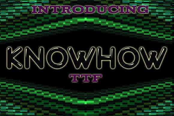 Knowhow: A Cheerful Display Font for Scroll-Stopping Campaigns