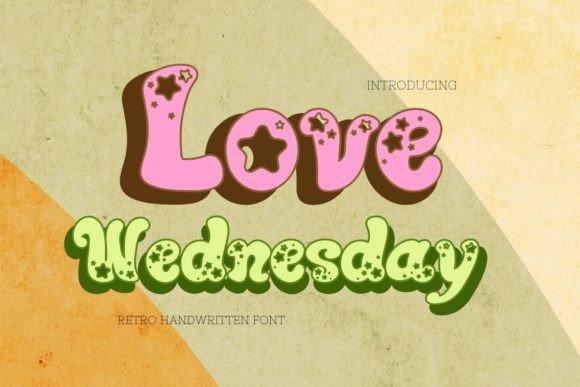 Love Wednesday: A Retro Display Font That Feels Like Home