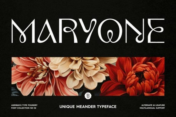 Maryone: A Display Font That Earns Its Space