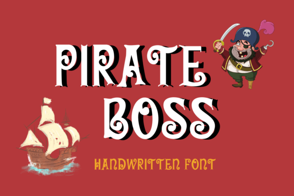 Pirate Boss: A Display Font That Anchors Your Brand Voice
