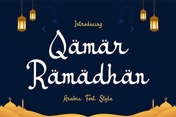 Qamar Ramadhan: A Display Font That Elevates Ramadan Branding