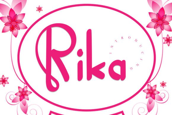Rika Handwritten Font for Crafters & Small Business Owners