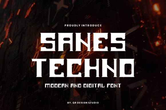 Sanes Techno: A Display Font That Anchors Editorial Calm