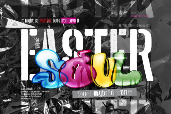 Soul Easter Font: Playful & Polished Display Type for Handmade Creators