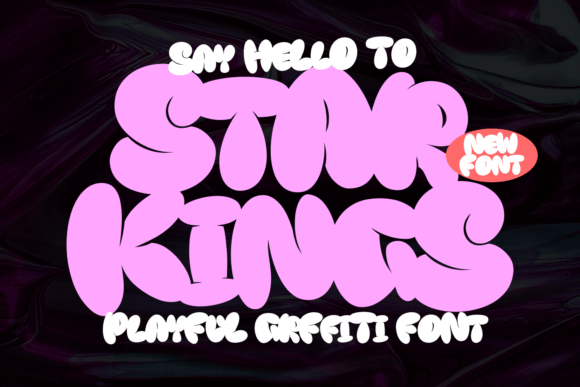 Star Kings: A Bold Display Font for Digital Brand Impact