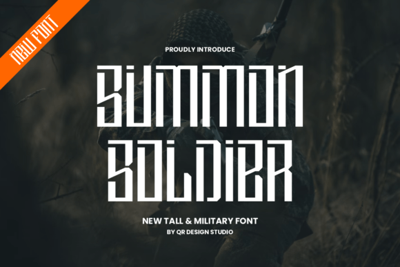 Summon Soldier: A Display Font That Commands Attention