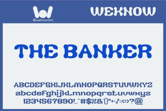 The Banker: A Display Font That Makes Your Headlines Instantly Legible