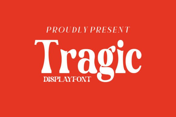 Tragic: A Playful Display Font That Delivers Personality