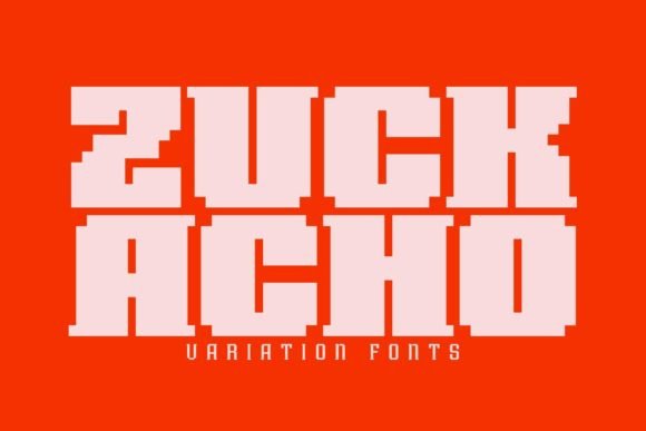 Zuck Acho: A Playful Display Font with Editorial Warmth